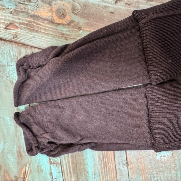 Lululemon Black Sit In Lotus Wrap II Merino Wool Size Small Casual Knit - Picture 12 of 15